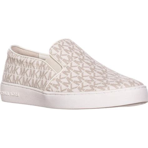 michael kors keaton slip on vanilla|michael kors sneaker.